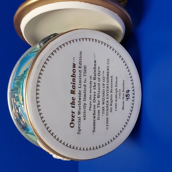 Ardleigh Elliott "Over The Rainbow" State Fair Carousel Music Box - Picture 5 of 9